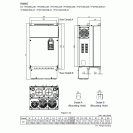 Преобразователь частоты (3x690В,  110 кВт), встроенный DC дроссель, VFD1100C63B-21