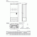 Преобразователь частоты (315kW 380V), встроенный CANOpen, VFD3150C43E