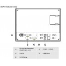 DOP-110CS, TFT 10.1", Ethernet, 3xRS-232/422/485