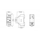 Блок живлення 1х230 В AC, Uвих = 12 В, Iвих = 2 А, 24 Вт, пластик. корпус, DRC-12V030W1RZ