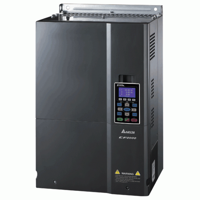 Перетворювач частоти Delta Electronics, 75 кВт, 400В,3ф.,векторний, з ПЛК, VFD750CP43A-21
