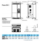 Перетворювач частоти (55кВт 380В), VFD550CP43S-21