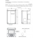Перетворювач частоти, 3x400В, 5.5 кВт, 13/15.7А, ЕМС С2, IP66, VFD13AMS43MFSAA