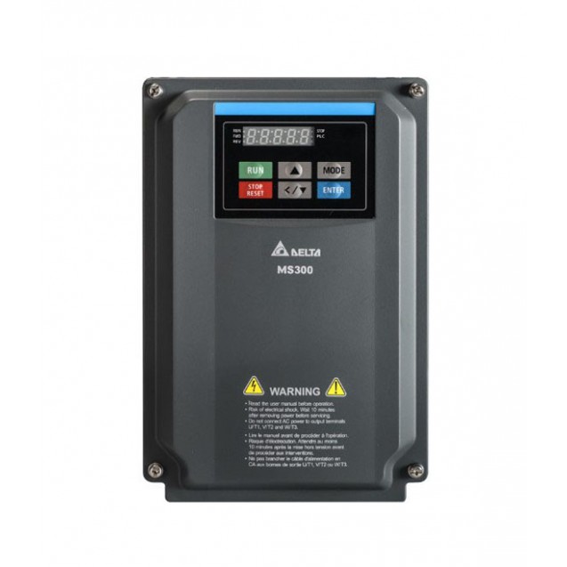 Перетворювач частоти, 3x400В, 3.7/4 кВт, 9.0А, ЕМС С2, IP66, VFD9A0MS43MFSAA