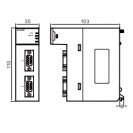 Модуль дополнительных СОМ-портов,  2хRS232,  Modbus ASCII/RTU,  BACnet MS/TP slave, AH15SCM-5A