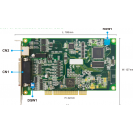 DMCNET Advanced Motion Control Card + 2D Pulse Compare, PCI-DMC-B02