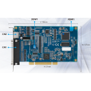 DMCNET Economic Type Motion Control Card with Local I/O (32 DI / 24 DO), PCI-DMC-F02