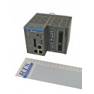 Процесорний, модуль, серії, AX-3, 16 DI / 8DO, 4 осі, EtherCAT (P2P), транзисторний виход (PNP), AX-304ELA0PA1P