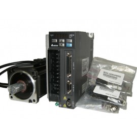 Серводвигатель, комплект сервопривода B2, 400Вт, 1-ф, 230В, номин.момент 1,27Нм., 3000об./мин. энкодер 17 бит