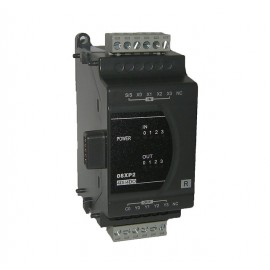 Модуль дискретных входов/выходов: 4DI/4DO, Relay, 24V DC Power, DVP08XP211R
