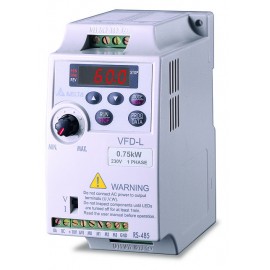Преобразователь частоты (0.75kW 220V), VFD007L21E   Преобразователь частоты (0.75kW 220V), VFD007L21E