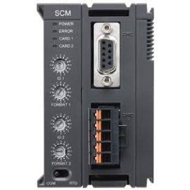   Коммуникационный модуль: 2 слота под комм. платы: AS-F232, AS-F422, AS-F485, AS-FCOPM, AS00SCM-A