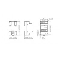 Блок живлення 1х220В 50Гц, Uвих = 24В, I навантаження макс = 1,25 А, DRC-24V30W1AZ