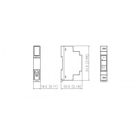 Блок живлення 1х220В 50Гц, Uвих = 5В, I навантаження макс = 1,5 А, DRC-5V10W1AZ