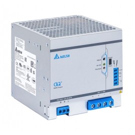 Блок живлення 1х220В AC або 88-375В DC, Uвих = 24В, I навантаження макс = 40А, 960Вт, метал. корпус, буст до 7 сек, функ. APB, реле, LED, DRM-24V960W1PN