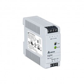 Блок живлення 1х220В AC або 120-375В DC,  Uвих = 24В, I навантаження макс = 2,1 А,  50Вт, у пластиковому корпусі, NEC 2-ого класа, DRS-24V50W1NZ