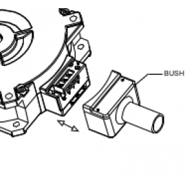Защитная крышка разъема серводвигателей ECMD-B91608MS / ECMD-B81610MS, DPB-N7779