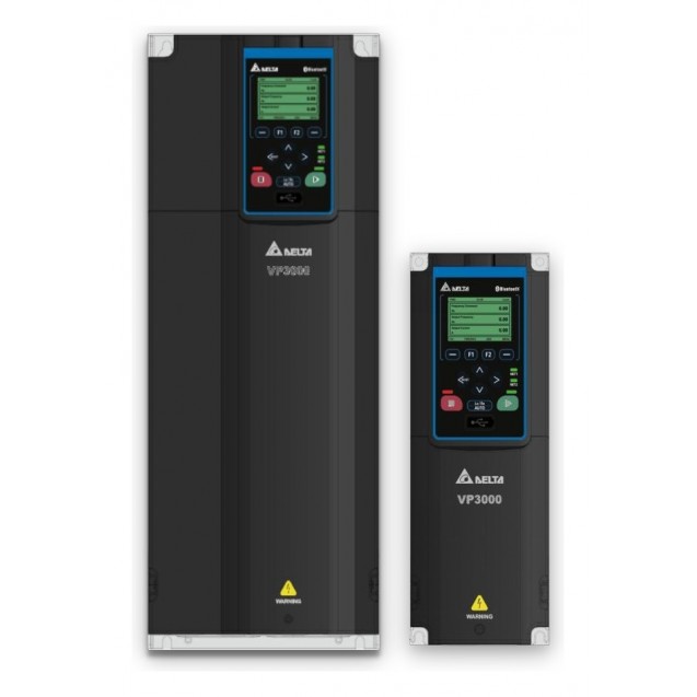 VFD045VP43BSTCA, Преобразователь частоты серии VP3000, 3ф 460В, 22 кВт, 45 A, ЭМС C2, IP20