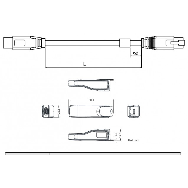 Кабель USB  для зв’язку c PC (ASDASoft), ASD-CNUS0A08
