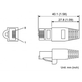 Шунтирующий резистор для CANopen, ASD-TR-DM0008