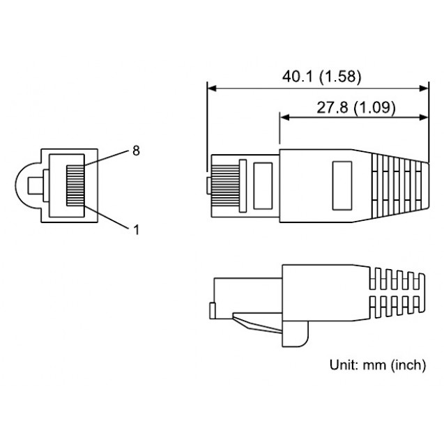 Шунтирующий резистор для CANopen, ASD-TR-DM0008