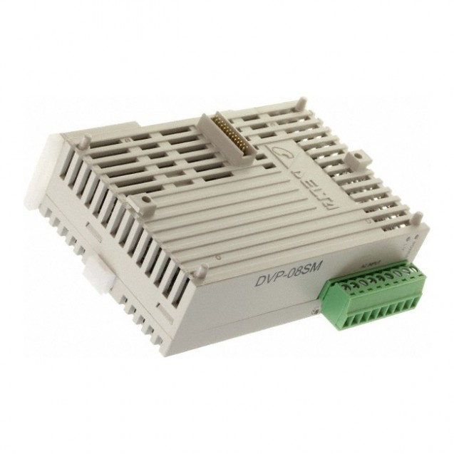Модуль дискретных входов: 8DI, 120V AC Power, SLIM, DVP08SM10N