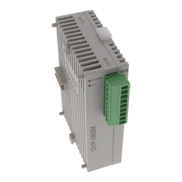 Модуль дискретних входів: 8DI, 24V DC Power, SLIM, DVP08SM11N