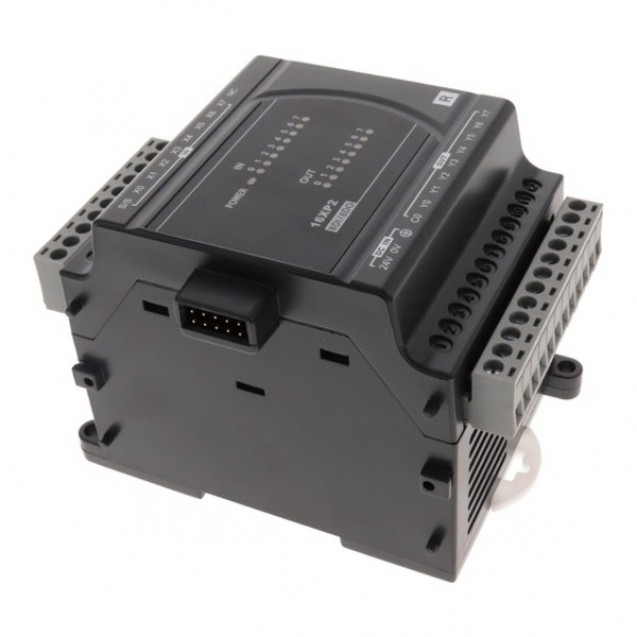 Модуль дискретних входів/виходів: 8DI/8DO, Relay, 24V DC Power, DVP16XP211R