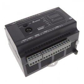 Контролер: 16DI/8DO (Relay), 100~240 AC Power, 3 COM: 1 RS232 & 2 RS485, DVP24ES200R