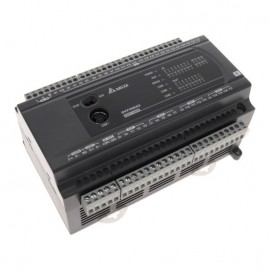 Контролер: 24DI/16DO (Relay),  100~240 AC Power, 1 порт RS-232 ,  2 порту RS-485, DVP40ES200RM