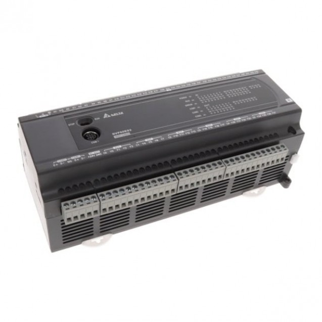 Контролер: 36DI/24DO (Transistor), 100~240 AC Power, 3 COM: 1 RS232 & 2 RS485, DVP60ES200T