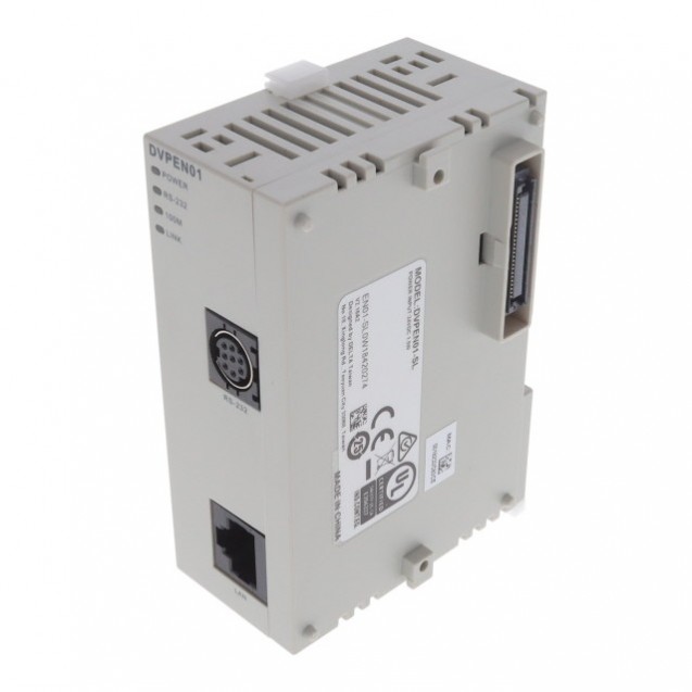 Коммуникационный модуль Ethernet, DVPEN01-SL