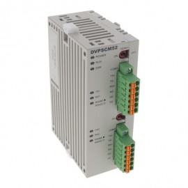 Модуль додаткових COM портів, підтримка Modbus, BACnet (slave), UD Link protocol, DVPSCM52-SL