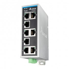 Некерований комутатор Ethernet, 8 портів, -10...+60 °C, металевий корпус, DVS-008R00