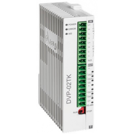 Temperature control RTU module,  2 channels,  transistor output, DVP02TKN-S Temperature control RTU module,  2 channels,  transistor output, DVP02TKN-S