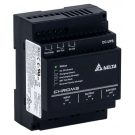 Модуль безперебійного живлення DC UPS, 24 В, 10 А, серія Chrome, кріплення на DIN-рейку, DRU-24V10ACZ