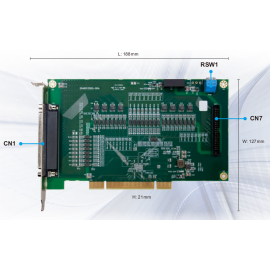 32IN/32OUT Digital Signal Capture Card, PCI-D122-XND0