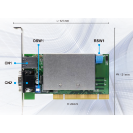 EtherCAT Standard Type Motion Control Card, PCI-L221-P1D0