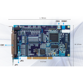 4-axis Pulse Motion Control Card, PCI-M324-F1D0