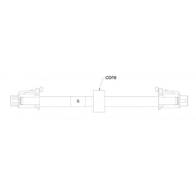 Кабель підключення комунікаційних плат MS300/MH300, 145 мм, CBM-CL01A