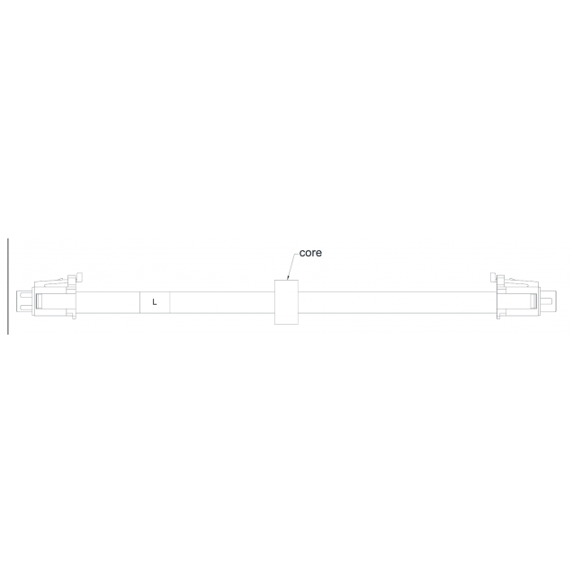 Кабель підключення комунікаційних плат MS300/MH300, 250 мм, CBM-CL02A