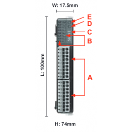 Manual Pulse Generator (MPG) Module,  4/6 axes, R1-EC5614D0