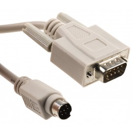   Кабель зв’язку DOP-AS/B з ПЛК DVP по RS232; 1,5 м, DOP-CA232DP