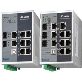 Управляемый коммутатор Ethernet , 5 портов Fast Ethernet + 2 Combo-порта Gigabit Ethernet (GbE) 100/1000Base-SFP, -40...+75 С, метал. корпус, DVS-108W02-2SFP
