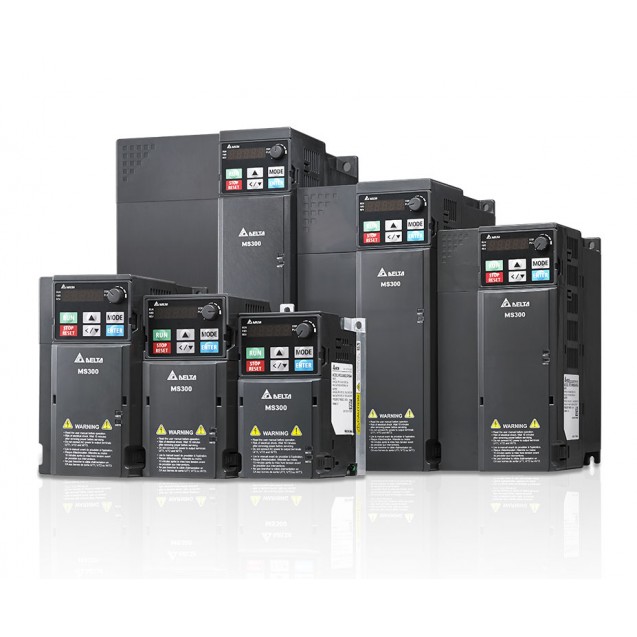 Преобразователь частоты, 3x400В, 3.7/4 кВт, 9.0А, ЭМС С2, IP20, VFD9A0MS43AFSAA